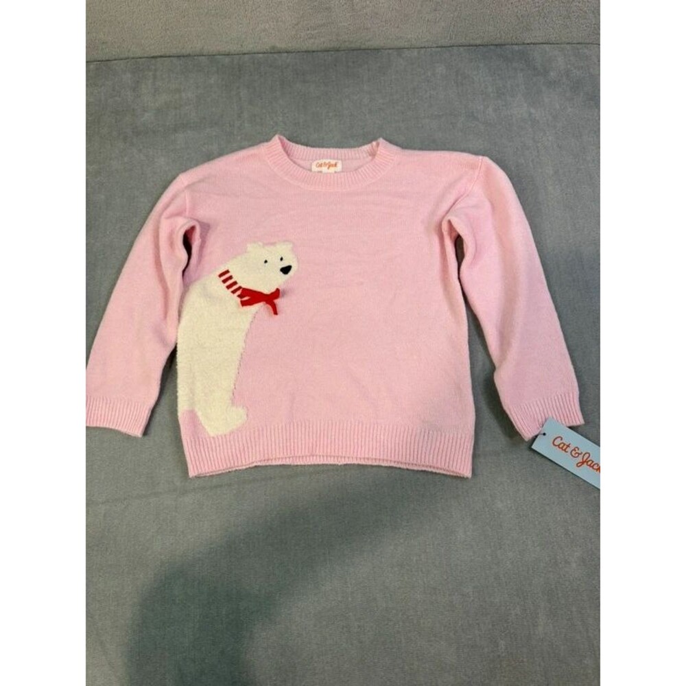 Girls Cat & Jack sweater 4T
